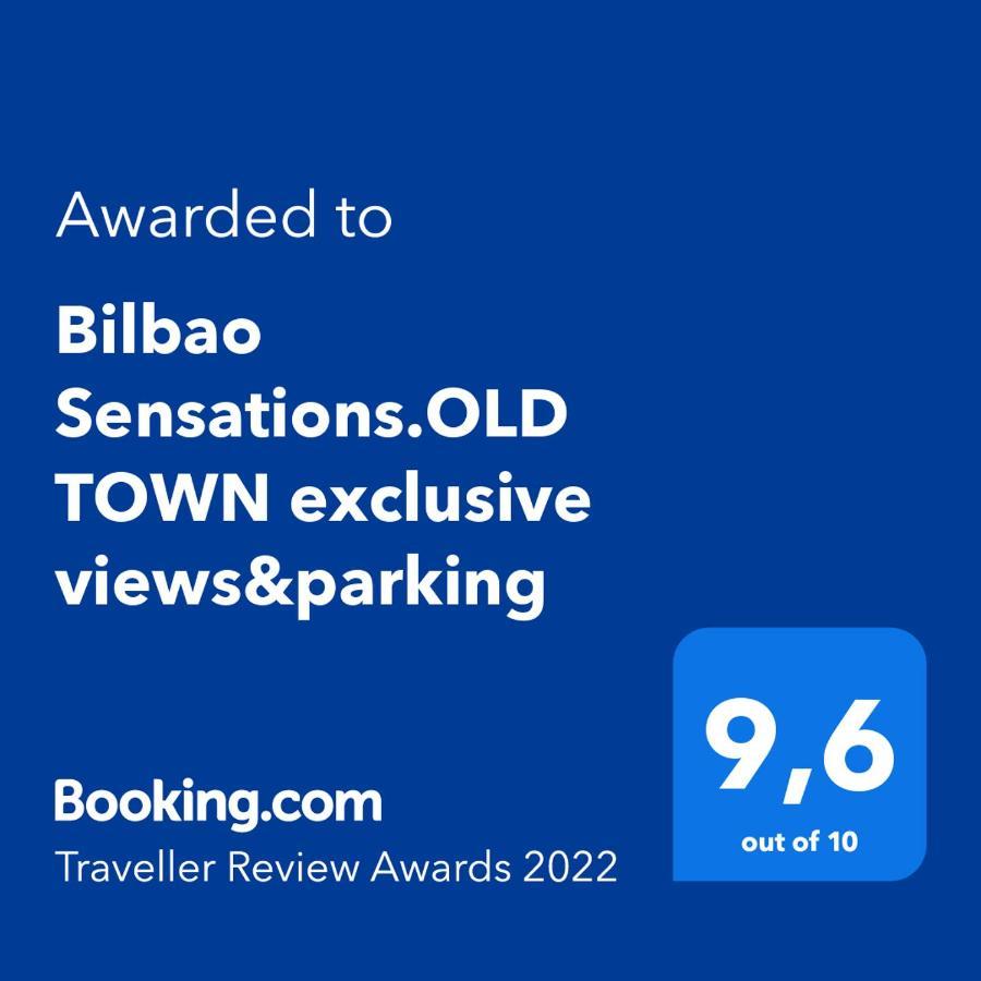 Bilbao Sensations.Old Town Exclusive Views&Parking Leilighet Eksteriør bilde